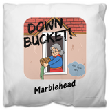 Down Bucket, Marblehead - Outdoor Pillow