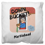 Down Bucket, Marblehead - Outdoor Pillow