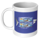 Amity Welcomes You Billboard, Shark Bckgrnd - Mug