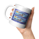 Amity Welcomes You Billboard, Water Bckgrnd - Mug