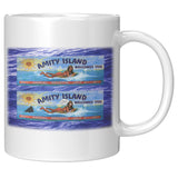 Amity Welcomes You Billboard, Water Bckgrnd - Mug