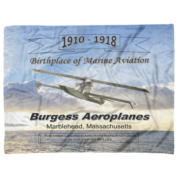 Birthplace of Marine Aviation - Fleexe Blanket