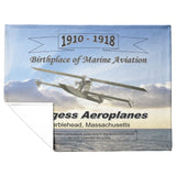 Birthplace of Marine Aviation - Fleexe Blanket