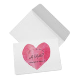 Can I Borrow a Kiss 5x7 Note Card v1