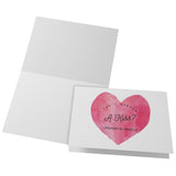 Can I Borrow a Kiss 5x7 Note Card v1