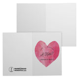 Can I Borrow a Kiss 7x5 Note Card v1