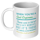 Civil Engineer WTF LMFAO - Mug