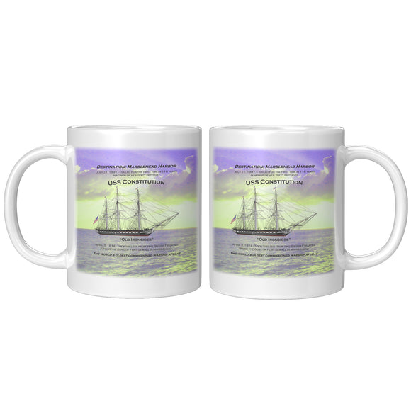 Destination Marblehead, USS Constitution - Mug