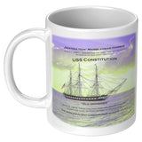 Destination Marblehead, USS Constitution - Mug