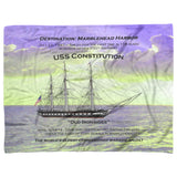 Destination Marblehead, USS Constitution - Fleece Blanket