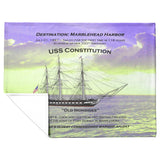 Destination Marblehead, USS Constitution - Fleece Blanket
