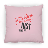 Just Kiss Me - Pillow, Large