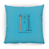 Marblehead, Lighthouse Plan - Pillow, Medium