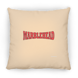 Marblehead, Red Black - Pillow, Large