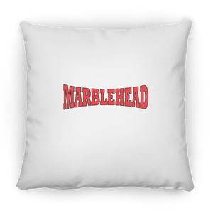 Marblehead, Red Black - Pillow, Large