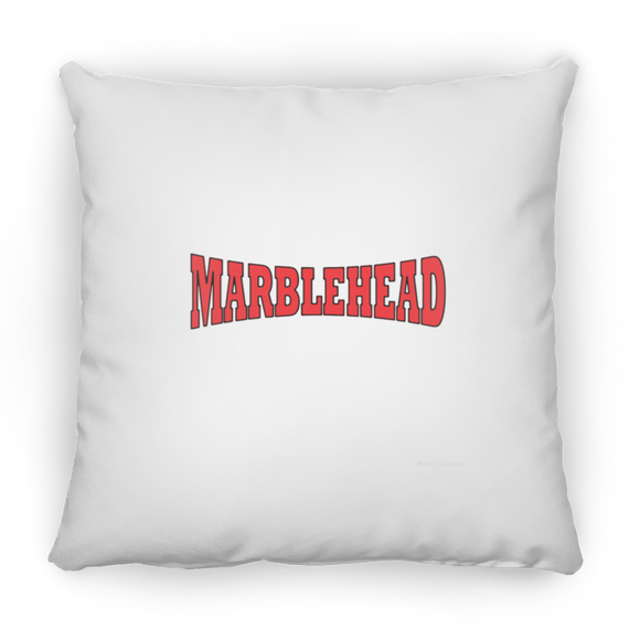 Marblehead, Red Black - Pillow, Large