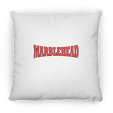 Marblehead, Red Black - Pillow, Large