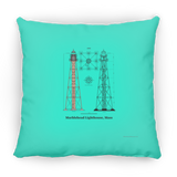 Marblehead, Lighthouse Plan - Pillow, Medium