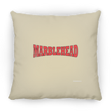 Marblehead, Red Black - Pillow, Large