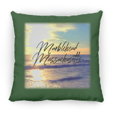 Marblehead, Massachusetts Sun & Waves - Pillow, Medium