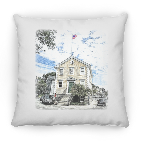 Marblehead, Old Town House - Pillow, Medium