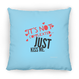 Just Kiss Me - Pillow, Large