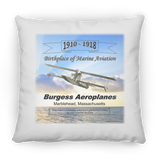 Marblehead, Birthplace of Marine Aviation , Sunset- Pillow, Small