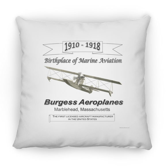 Marblehead, Birthplace of Marine Aviation - Pillow, Small