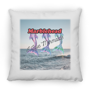 Marblehead, I Love Mermaids - Pillow, Small