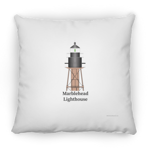 Marblehead, Lighthouse Top - Pillow. Medium