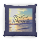 Marblehead, Massachusetts Sun & Waves - Pillow, Medium