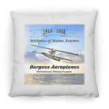 Marblehead, Birthplace of Marine Aviation, Sunset - Pillow, Large