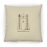 Marblehead, Lighthouse Plan - Pillow, Large