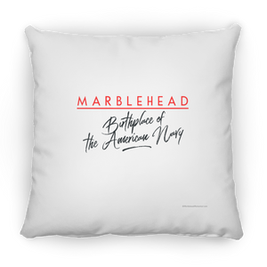 Marblehead, Birthplace of American Navy - Pillow, Large