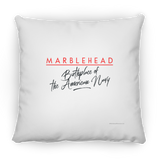 Marblehead, Birthplace of American Navy - Pillow, Large