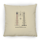 Marblehead, Lighthouse Plan - Pillow, Medium