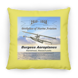 Marblehead, Birthplace of Marine Aviation , Sunset- Pillow, Small