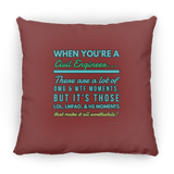 Civil Engineer WTF LMFAO - Pillow v2, Large