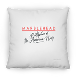 Marblehead, Birthplace of American Navy - Pillow, Medium