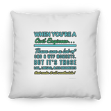 Civil Engineer WTF LMFAO - Pillow v2, Large