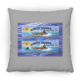 Amity Welcomes You Billboard, Water Bckgrnd - Pillow, Small