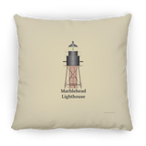 Marblehead, Lighthouse Top - Pillow. Medium