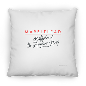 Marblehead, Birthplace of American Navy - Pillow, Small