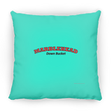 Marblehead, Down Bucket (red-black) - Pillow, Small