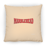 Marblehead, Red Black - Pillow, Medium