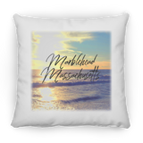 Marblehead, Massachusetts Sun & Waves - Pillow, Large