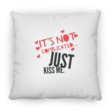 Just Kiss Me - Pillow, Medium