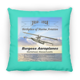 Marblehead, Birthplace of Marine Aviation , Sunset- Pillow, Small