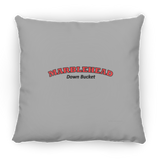 Marblehead, Down Bucket (red-black) - Pillow, Medium