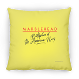 Marblehead, Birthplace of American Navy - Pillow, Medium